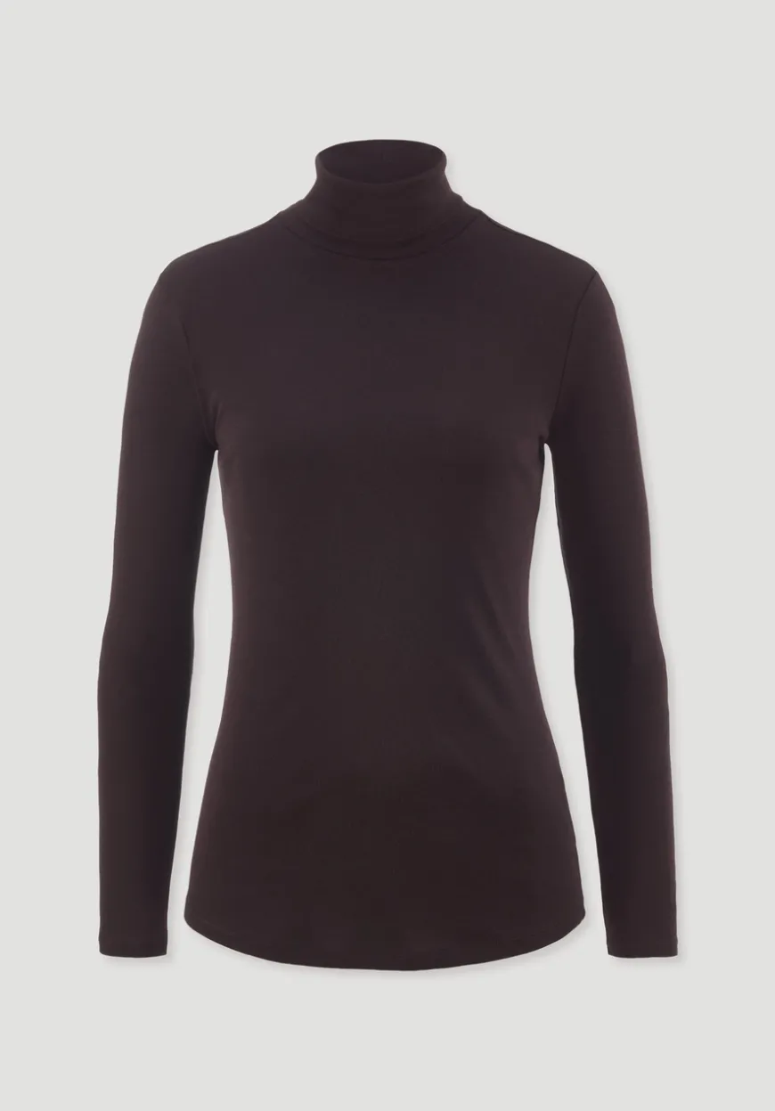hessnatur Softrib Longsleeve Fitted aus Bio-Baumwolle und TENCEL™ Modal von|Damen Shirts & Tops|T-Shirts
