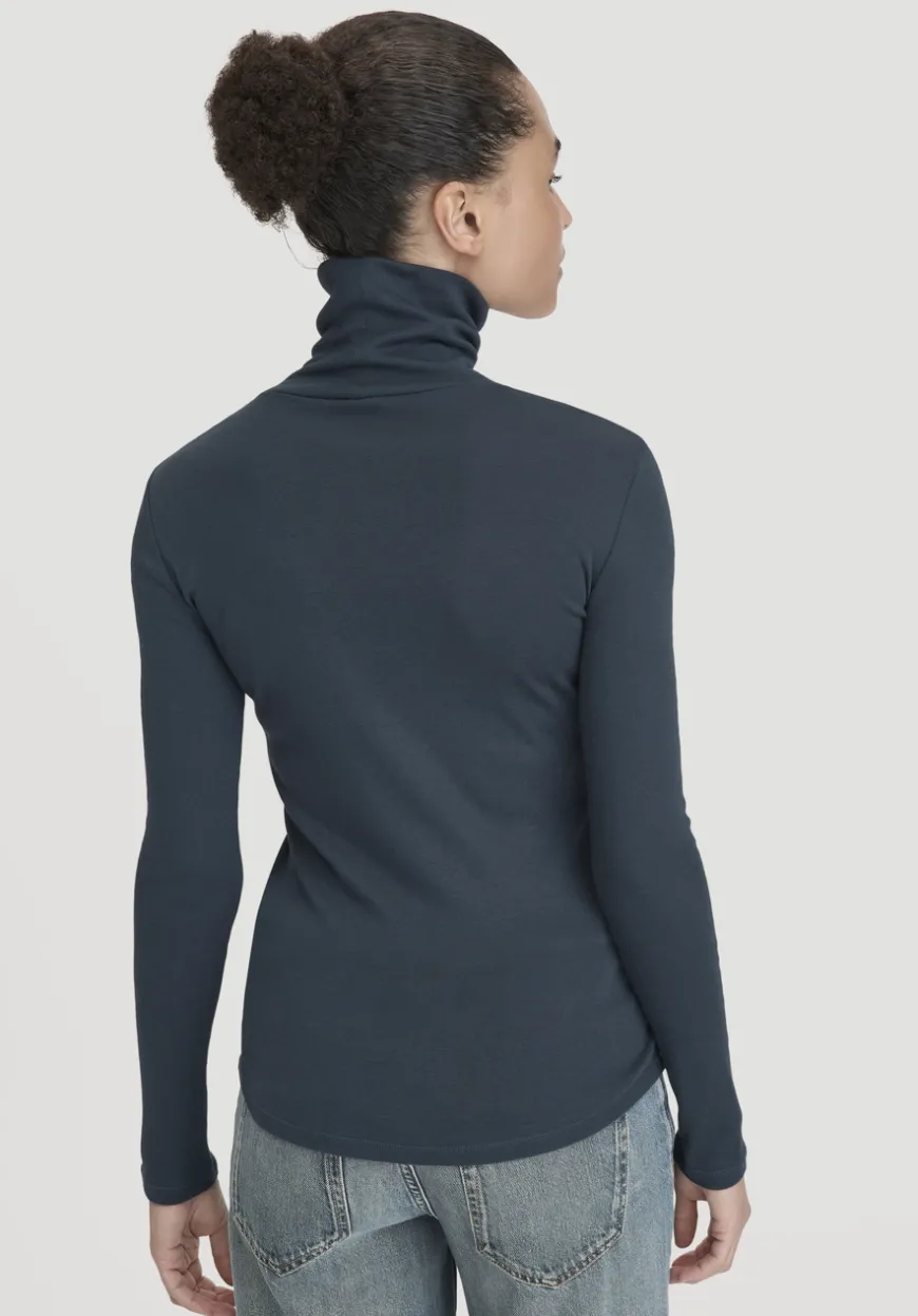 hessnatur Softrib Longsleeve Fitted aus Bio-Baumwolle und TENCEL™ Modal von|Damen Shirts & Tops|T-Shirts