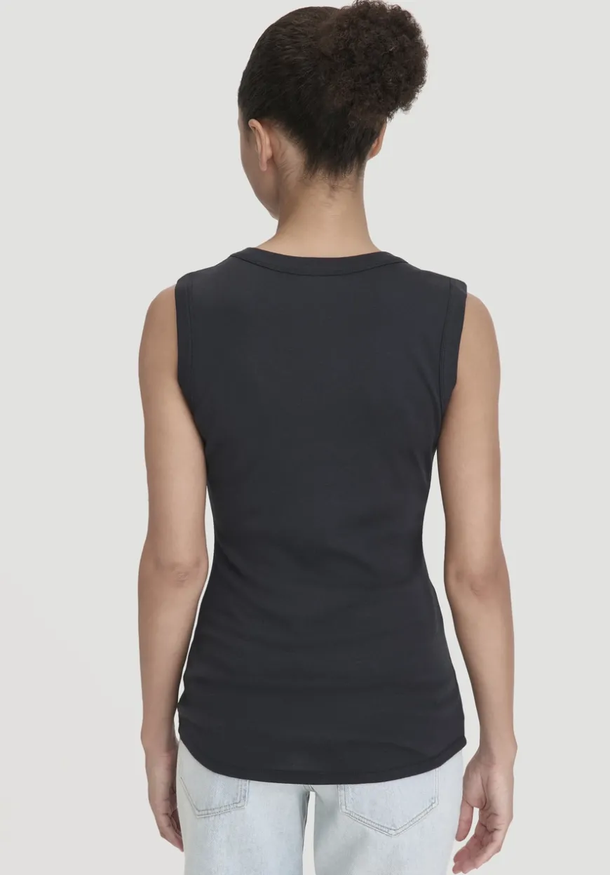hessnatur Softrib Top Fitted aus Bio-Baumwolle und TENCEL™ Modal von|Damen Shirts & Tops