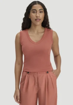 hessnatur Softrib Top Fitted aus Bio-Baumwolle und TENCEL™ Modal von|Damen Shirts & Tops