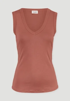hessnatur Softrib Top Fitted aus Bio-Baumwolle und TENCEL™ Modal von|Damen Shirts & Tops