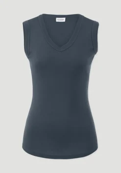 hessnatur Softrib Top Fitted aus Bio-Baumwolle und TENCEL™ Modal von|Damen Shirts & Tops