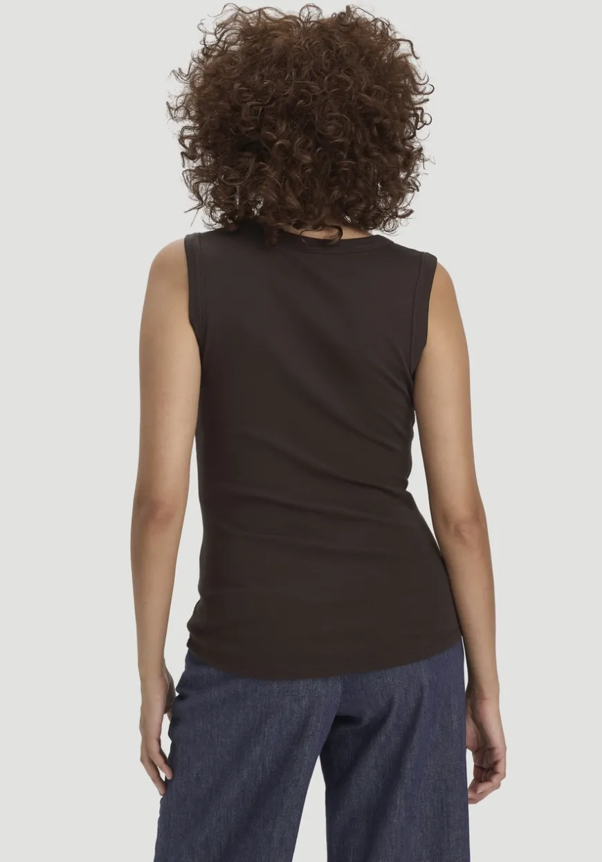 hessnatur Softrib Top Fitted aus Bio-Baumwolle und TENCEL™ Modal von|Damen Shirts & Tops