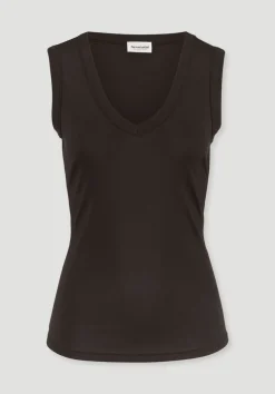 hessnatur Softrib Top Fitted aus Bio-Baumwolle und TENCEL™ Modal von|Damen Shirts & Tops