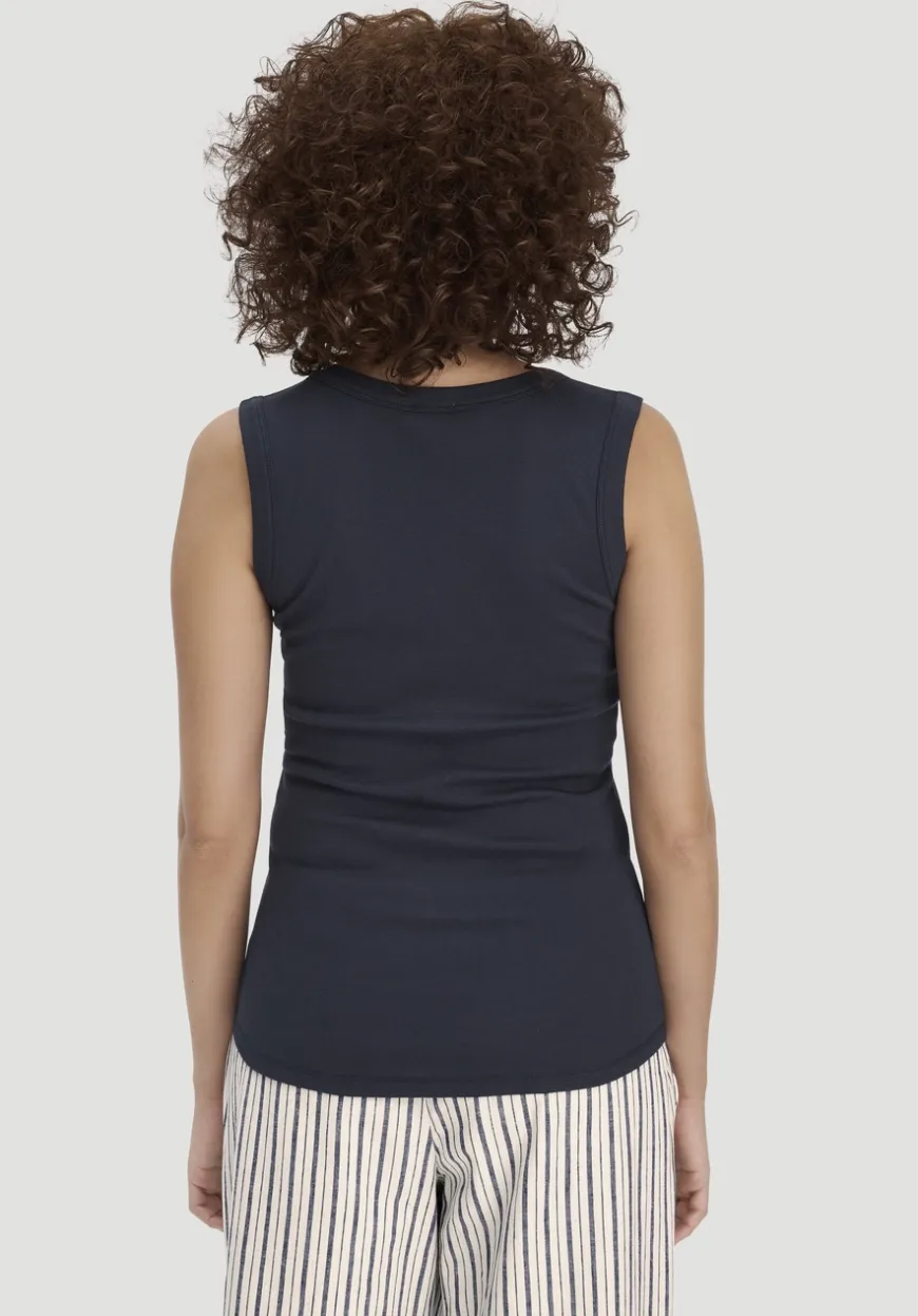 hessnatur Softrib Top Fitted aus Bio-Baumwolle und TENCEL™ Modal von|Damen Shirts & Tops