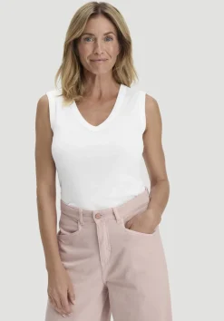 hessnatur Softrib Top Fitted aus Bio-Baumwolle und TENCEL™ Modal von|Damen Shirts & Tops