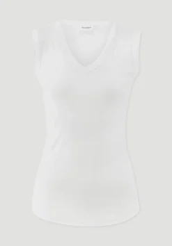 hessnatur Softrib Top Fitted aus Bio-Baumwolle und TENCEL™ Modal von|Damen Shirts & Tops