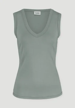 hessnatur Softrib Top Fitted aus Bio-Baumwolle und TENCEL™ Modal von|Damen Shirts & Tops