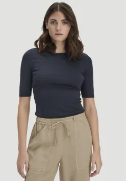hessnatur Softrib T-Shirt Fitted aus Bio-Baumwolle und TENCEL™ Modal von|Damen Shirts & Tops|T-Shirts