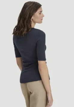 hessnatur Softrib T-Shirt Fitted aus Bio-Baumwolle und TENCEL™ Modal von|Damen Shirts & Tops|T-Shirts