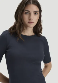 hessnatur Softrib T-Shirt Fitted aus Bio-Baumwolle und TENCEL™ Modal von|Damen Shirts & Tops|T-Shirts