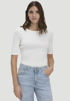 hessnatur Softrib T-Shirt Fitted aus Bio-Baumwolle und TENCEL™ Modal von|Damen Shirts & Tops|T-Shirts