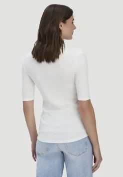 hessnatur Softrib T-Shirt Fitted aus Bio-Baumwolle und TENCEL™ Modal von|Damen Shirts & Tops|T-Shirts