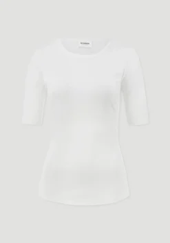 hessnatur Softrib T-Shirt Fitted aus Bio-Baumwolle und TENCEL™ Modal von|Damen Shirts & Tops|T-Shirts