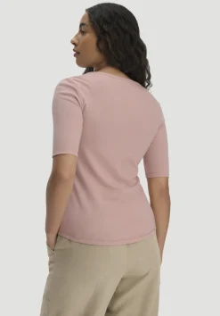 hessnatur Softrib T-Shirt Fitted aus Bio-Baumwolle und TENCEL™ Modal von|Damen Shirts & Tops