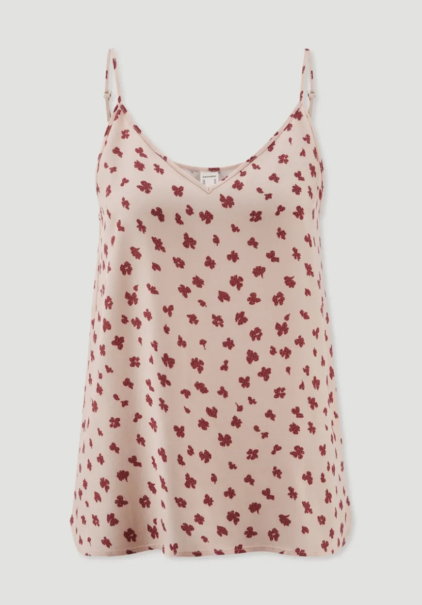 hessnatur Spaghetti Top PURE LUX aus LENZING™ ECOVERO™ von|Damen Nachtwäsche|Nachtwäsche
