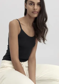 hessnatur Spaghetti-Top im 2er-Pack PURE COTTON aus reiner Bio-Baumwolle von|Damen Unterhemden|Unterhemden