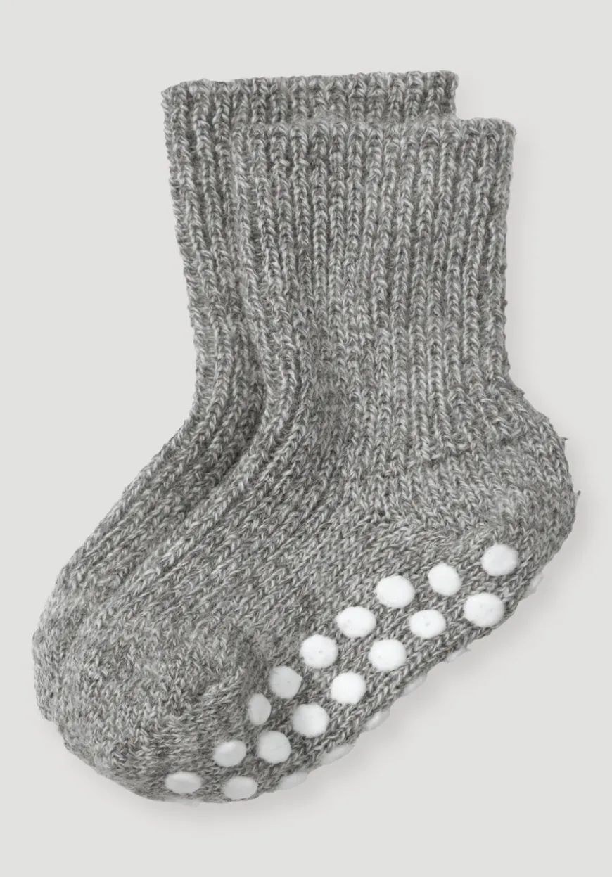 hessnatur Stoppersocke aus reiner Bio-Merinowolle von| Socken & Strumpfhosen