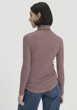 hessnatur Streifen Softrib Longsleeve Fitted aus Bio-Baumwolle und Modal von|Damen Shirts & Tops|T-Shirts