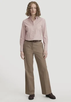 hessnatur Streifenbluse Regular aus reiner Bio-Baumwolle von|Damen Blusen