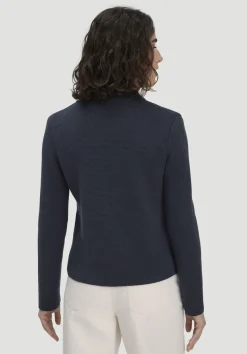 hessnatur Strick Blazer Regular aus Bio-Baumwolle mit Merinowolle von|Damen Blazer