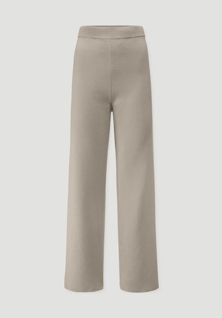 hessnatur Strick Hose Relaxed aus Bio-Merinowolle und Bio-Baumwolle von|Damen Hosen & Shorts