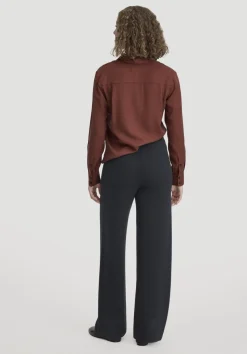 hessnatur Strick Hose Relaxed aus Bio-Merinowolle und Bio-Baumwolle von|Damen Hosen & Shorts