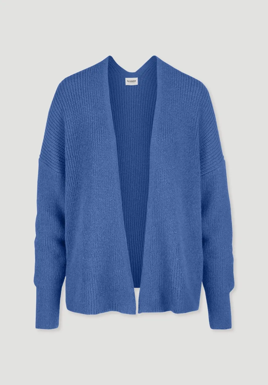 hessnatur Strick Jacke Oversize aus reinem Alpaka von|Damen Strickjacken