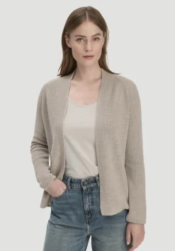 hessnatur Strick Jacke Regular aus reiner Bio-Baumwolle von|Damen Strickjacken