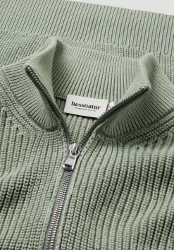 hessnatur Strick Jacke Regular aus reiner Bio-Baumwolle von|Damen Strickjacken|Strick