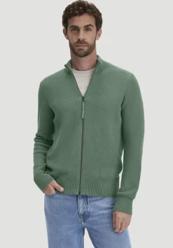 hessnatur Strick Jacke Regular aus reiner Bio-Baumwolle von|Herren Strickjacken|Strick