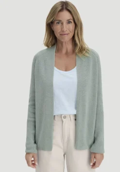 hessnatur Strick Jacke Regular aus reiner Bio-Baumwolle von|Damen Strickjacken