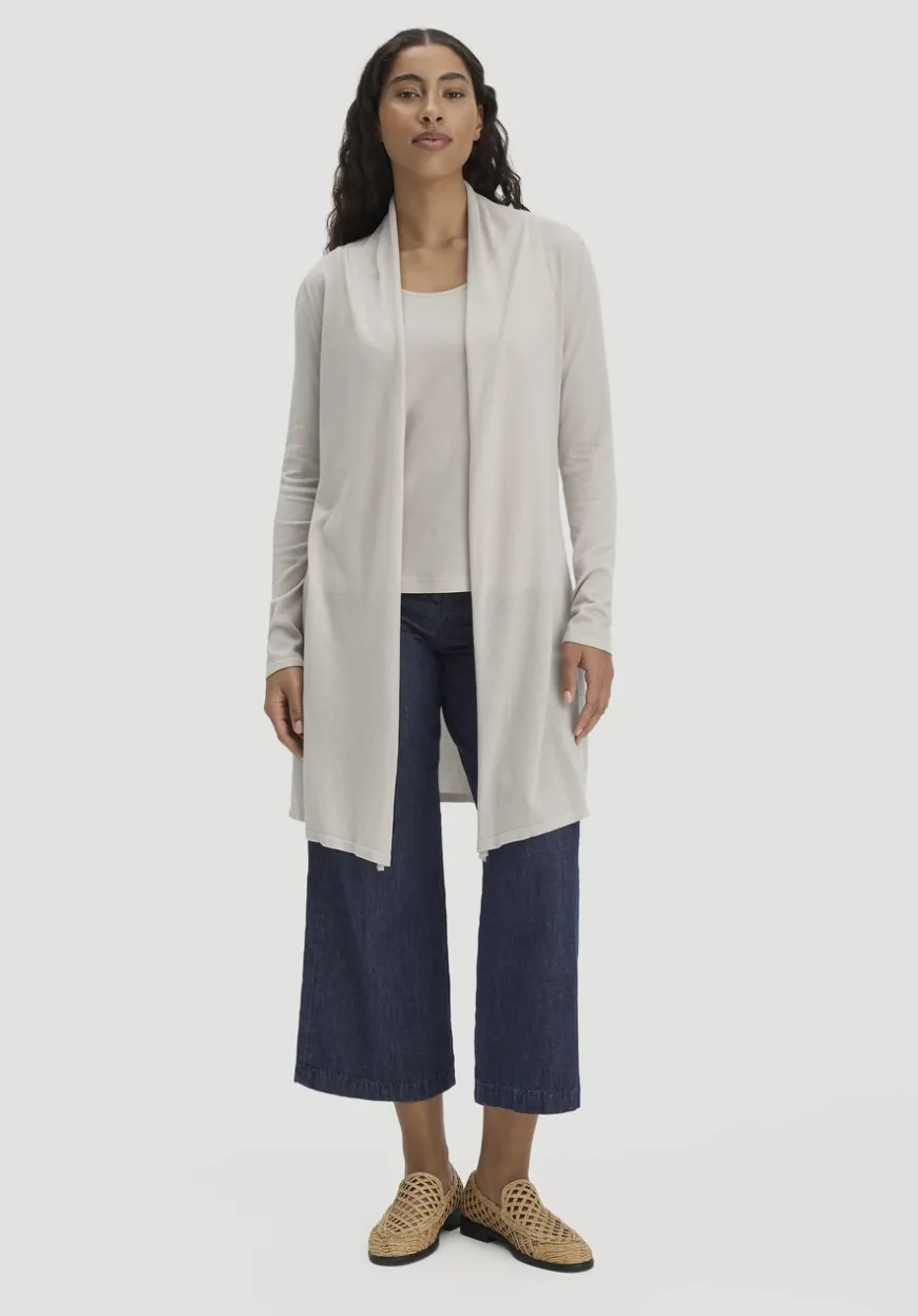 hessnatur Strick Jacke Regular aus TENCEL™ Lyocell und Bio-Baumwolle von|Damen Strickjacken