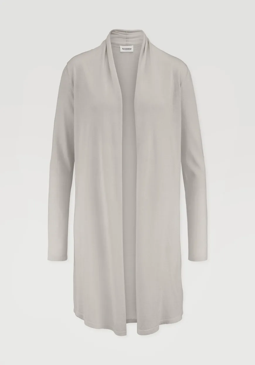hessnatur Strick Jacke Regular aus TENCEL™ Lyocell und Bio-Baumwolle von|Damen Strickjacken
