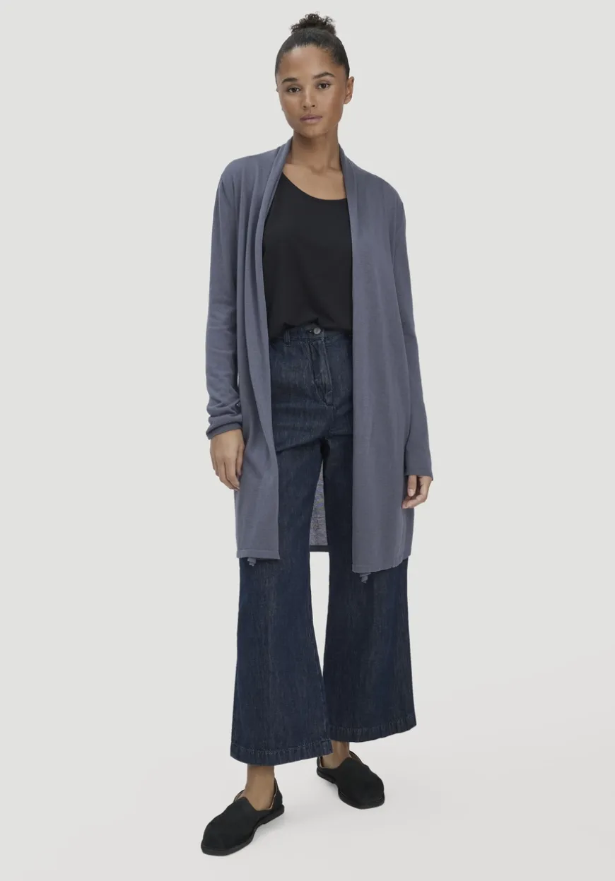 hessnatur Strick Jacke Regular aus TENCEL™ Lyocell und Bio-Baumwolle von|Damen Strickjacken