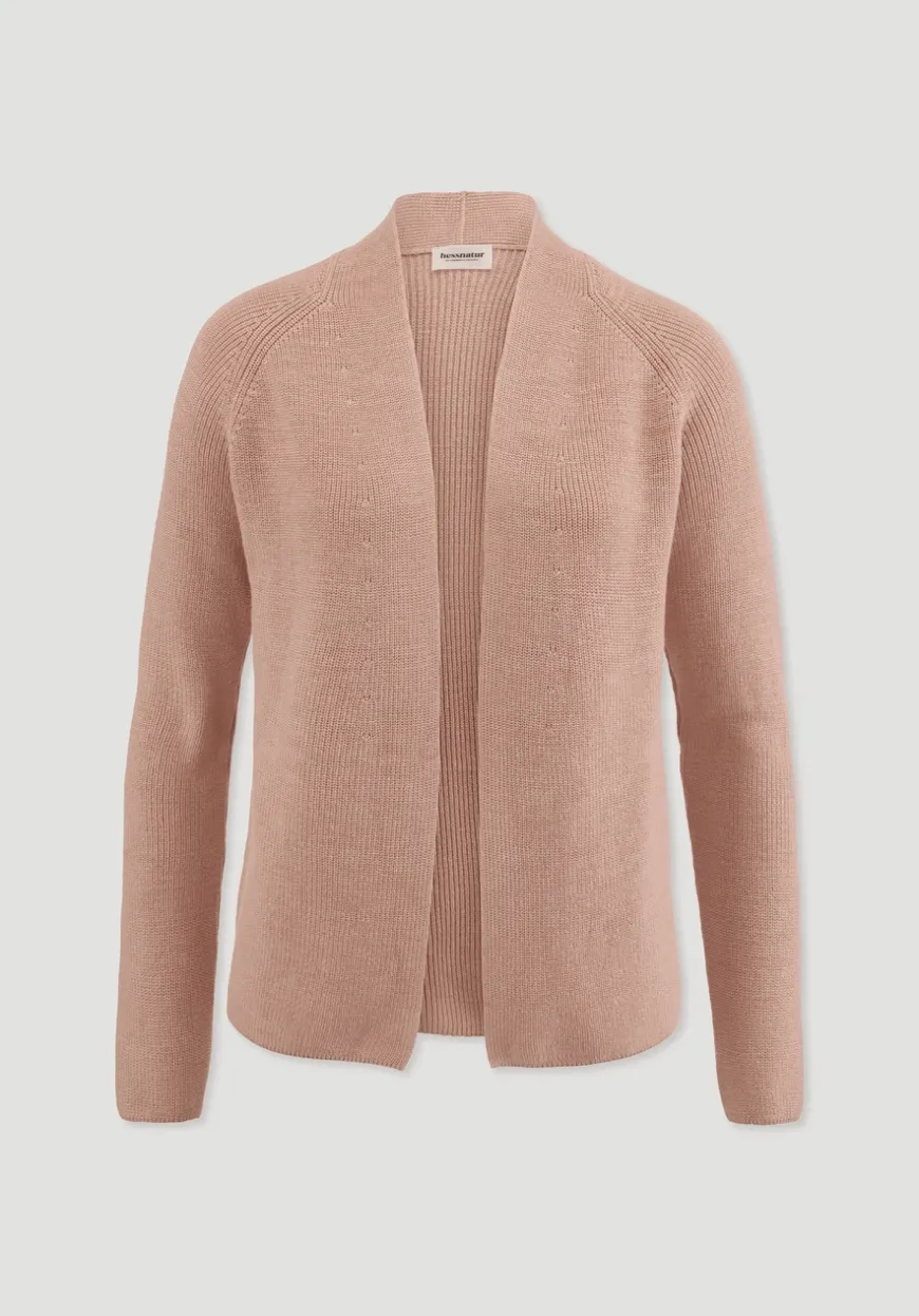 hessnatur Strick Jacke Regular aus reiner Bio-Baumwolle von|Damen Strickjacken