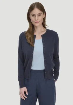hessnatur Strick Jacke Regular BETTER RECYCLING aus reinem Cashmere von|Damen Strickjacken