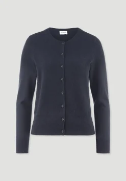 hessnatur Strick Jacke Regular BETTER RECYCLING aus reinem Cashmere von|Damen Strickjacken