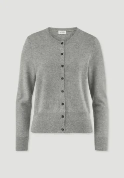 hessnatur Strick Jacke Regular BETTER RECYCLING aus reinem Cashmere von|Damen Strickjacken