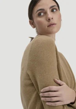 hessnatur Strick Jacke Regular BETTER RECYCLING aus reinem Cashmere von|Damen Strickjacken