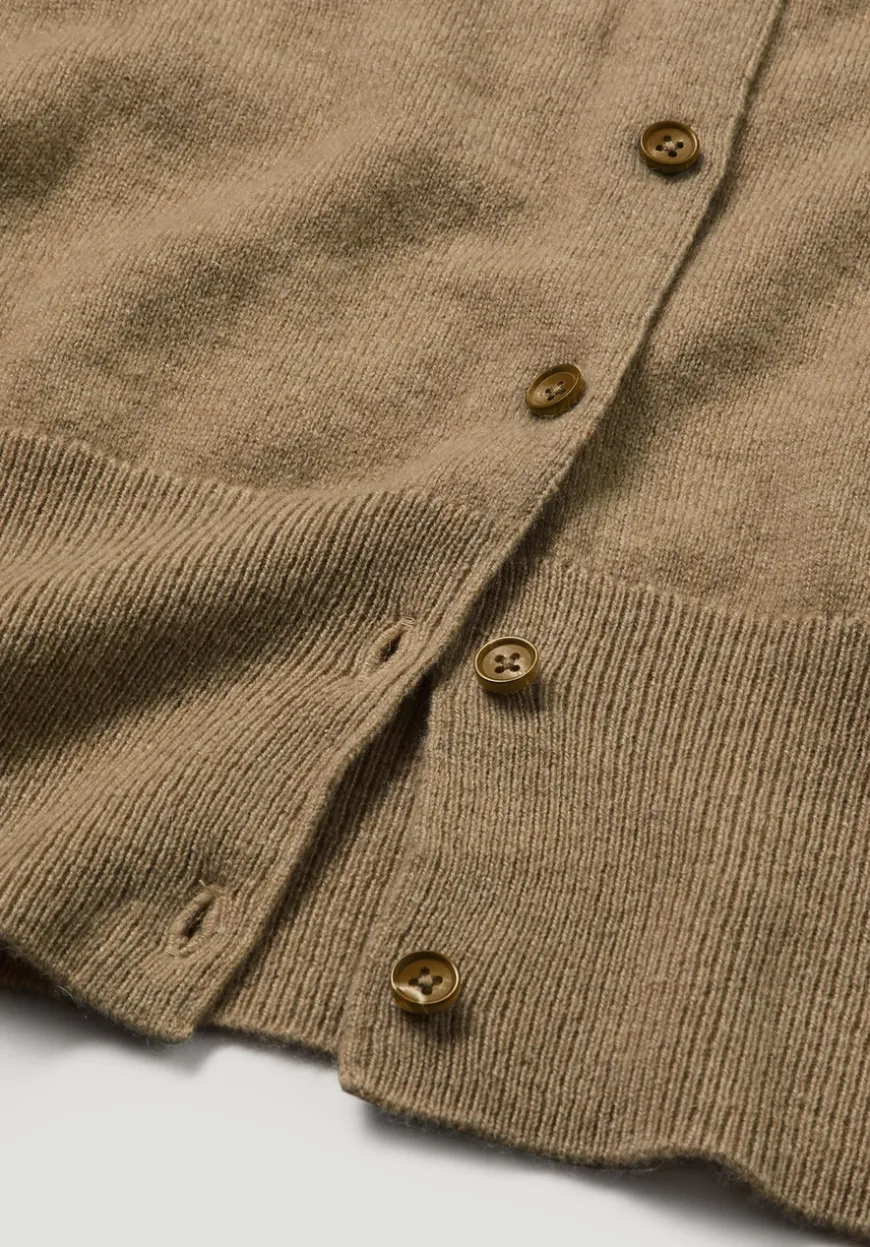 hessnatur Strick Jacke Regular BETTER RECYCLING aus reinem Cashmere von|Damen Strickjacken