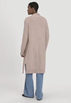 hessnatur Strick Jacke Relaxed aus Bio-Merinowolle mit Bio-Baumwolle von|Damen Strickjacken