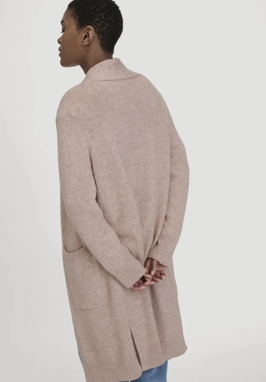 hessnatur Strick Jacke Relaxed aus Bio-Merinowolle mit Bio-Baumwolle von|Damen Strickjacken