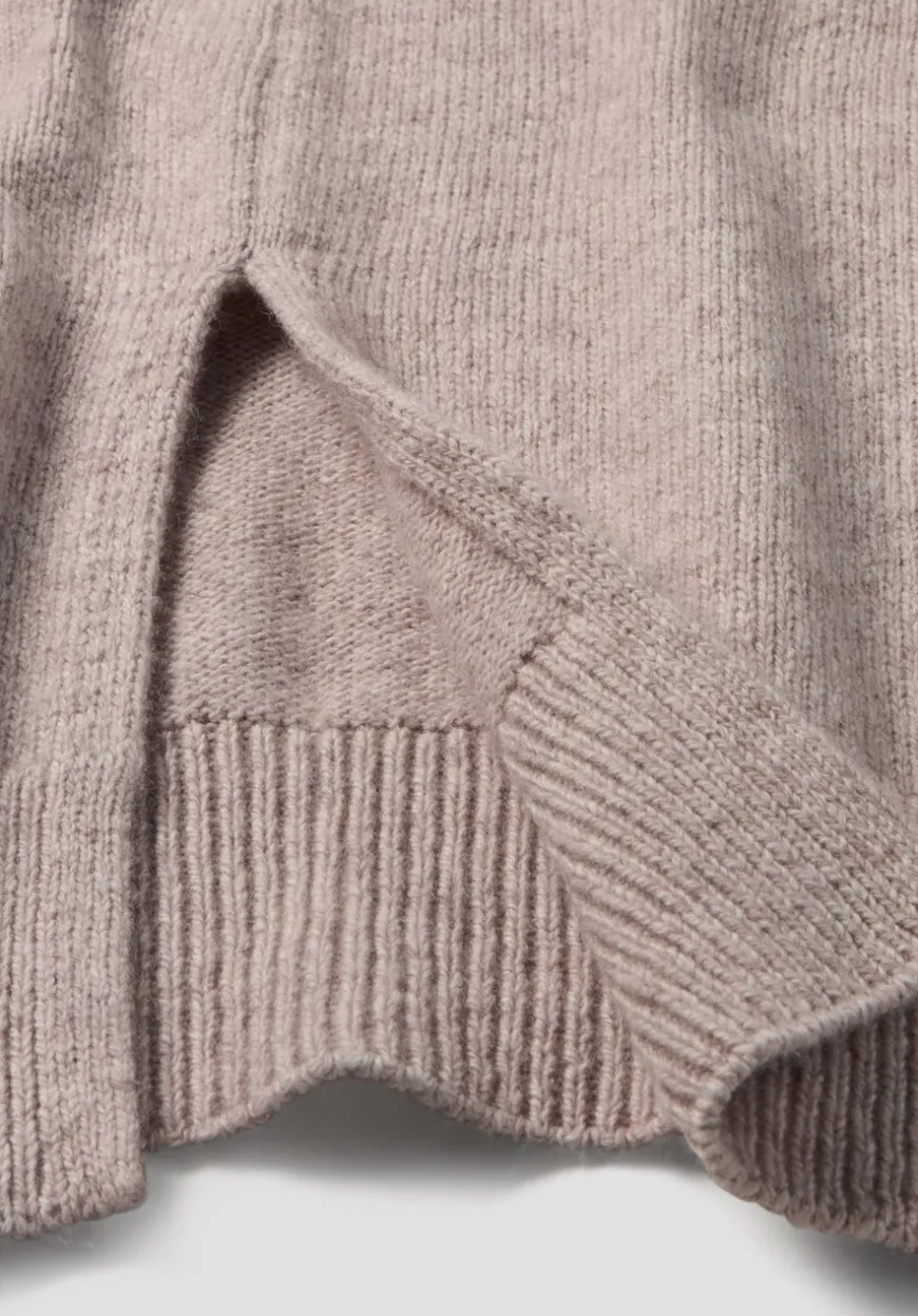 hessnatur Strick Jacke Relaxed aus Bio-Merinowolle mit Bio-Baumwolle von|Damen Strickjacken
