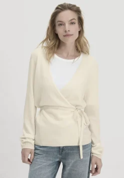 hessnatur Strick Jacke Relaxed aus Bio-Merinowolle mit Cashmere von|Damen Strickjacken