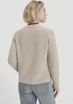 hessnatur Strick Jacke Relaxed aus reiner Bio-Baumwolle von|Damen Strickjacken|T-Shirts