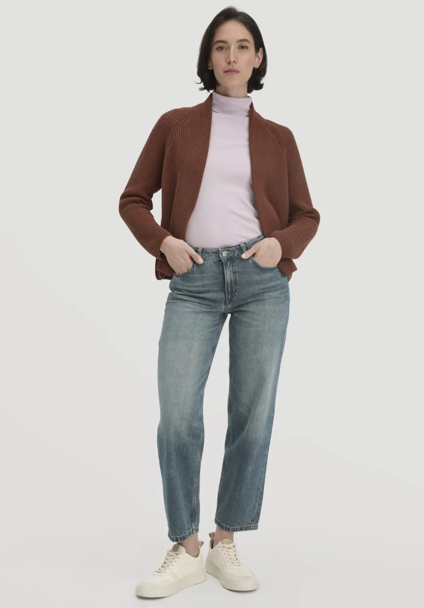 hessnatur Strick Jacke Relaxed aus reiner Bio-Baumwolle von|Damen Strickjacken|T-Shirts