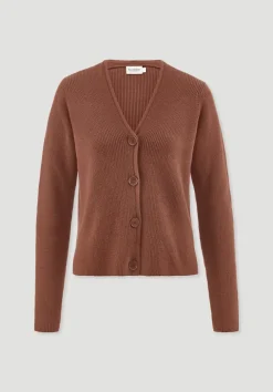 hessnatur Strick Jacke Relaxed aus reiner Bio-Baumwolle von|Damen Strickjacken|T-Shirts