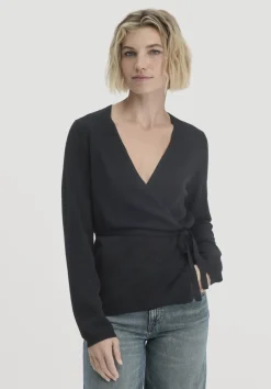 hessnatur Strick Jacke Relaxed aus Bio-Merinowolle mit Cashmere von|Damen Strickjacken