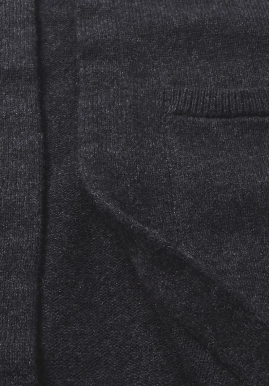hessnatur Strick Jacke Relaxed aus Bio-Merinowolle mit Bio-Baumwolle von|Damen Strickjacken